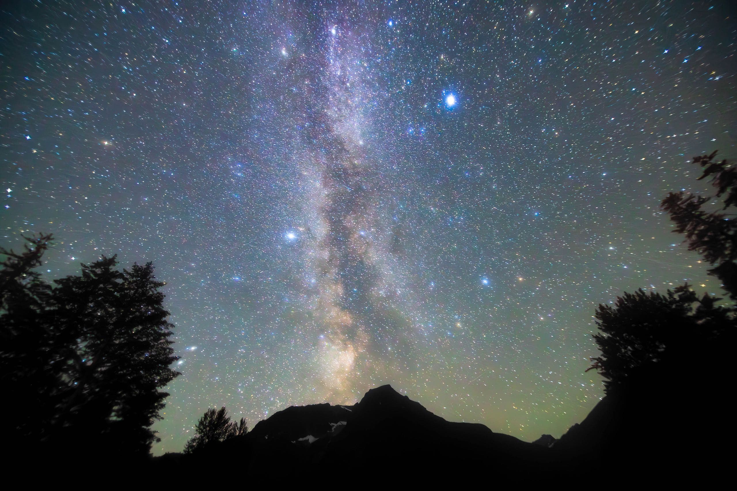 a starry sky